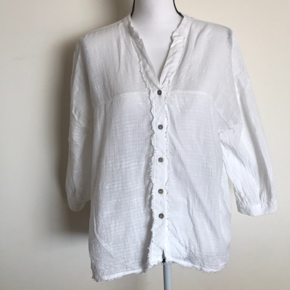 Zara Tops - Zara Linen Blouse